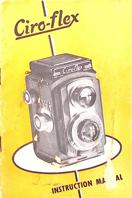 Ciro Flex Camera Instruction Manual Synchromatic Shutter