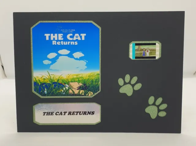 THE CAT RETURNS Originals 35mm GHIBLI FILM CELL Deco Collector