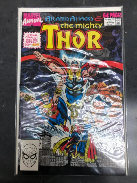 The Mighty Thor Atlantis Attacks Marvel Comics Annual 14 1989