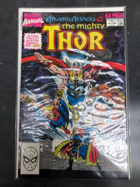 The Mighty Thor Atlantis Attacks Marvel Comics Annual 14 1989