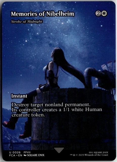 MAGIC MTG FINAL Fantasy - Memories of Nibelheim - FCA U 0026