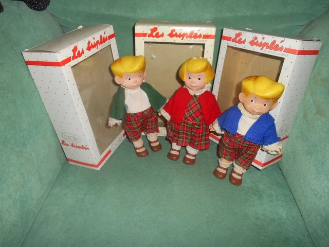 Lot De 3 Robes Vintage Pour Poupée Corolle - Années 80/90 - Neuf Ou Très Bon état