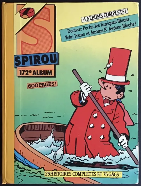 SPIROU Album reliure n°172 de 1983/84 n°2382 à 2392 État correct