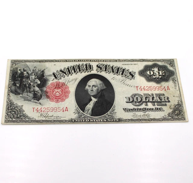 1917 Saw Horse $1 US Standard Banknote #C218-10