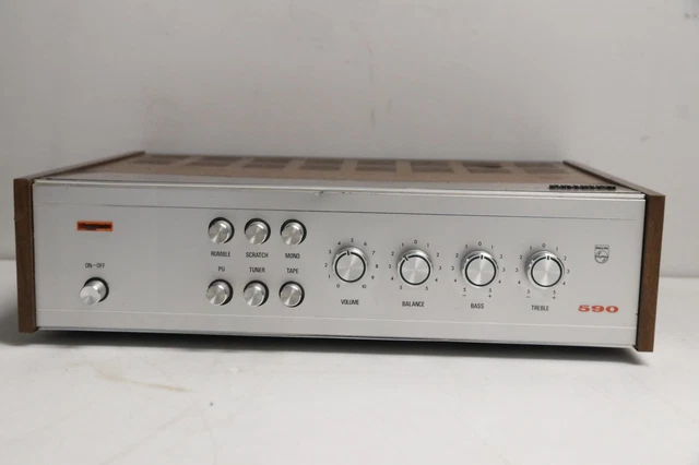 en l'état à réviser matériel hi-fi vintage ampli stéréo