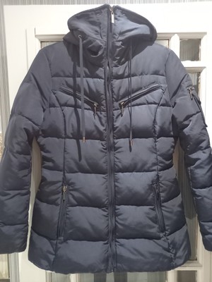 CAPPOTTO DI VERA Pelliccia Imbottito 