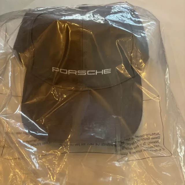 NEW Official Porsche gray baseball hat