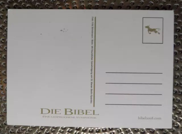 * * Ben BECKER * *  - selten schönes ORIGINAL Autogramm - Die BIBEL 2