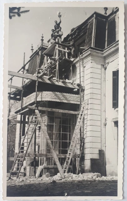 PHOTO ANCIENNE - VINTAGE SNAPSHOT - FERMIER TRAVAIL CHAMPS CURIOSITÉ