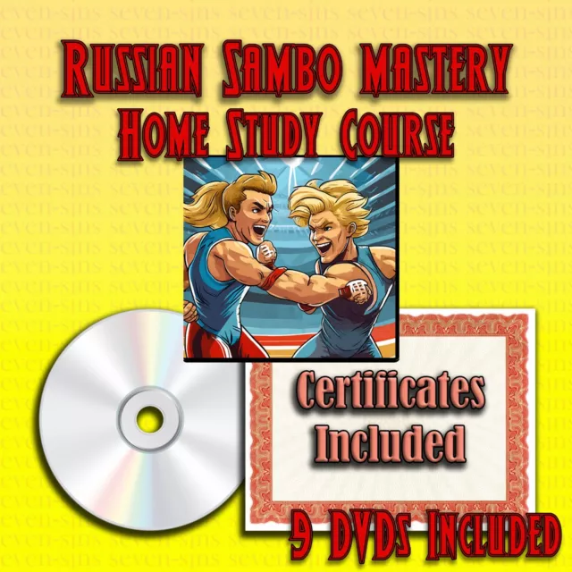 Home Study Course - Russian Sambo Mastery (DVDs + Certificates)