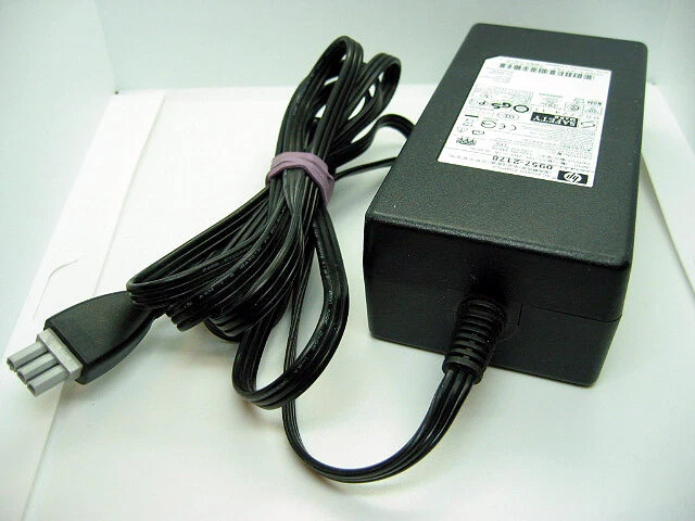 HP 0957-2178 32V 16V Power Supply Adaptor & cable for HP Printer Grey plug type