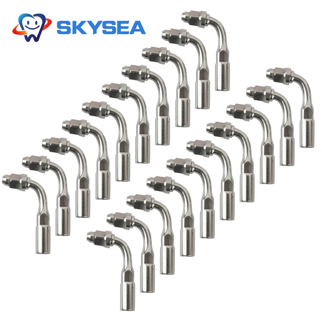 5/10/20 Dental Scaler Endo Insert Tips E2 90° angle for WOODPECKER EMS