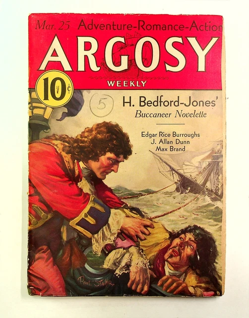 Argosy Part 4: Argosy Weekly Mar 25 1933 GD