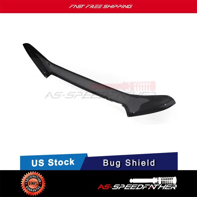 Front Bugflector For 2014-2018 Subaru Forester Black Hood Deflector Bug Shield