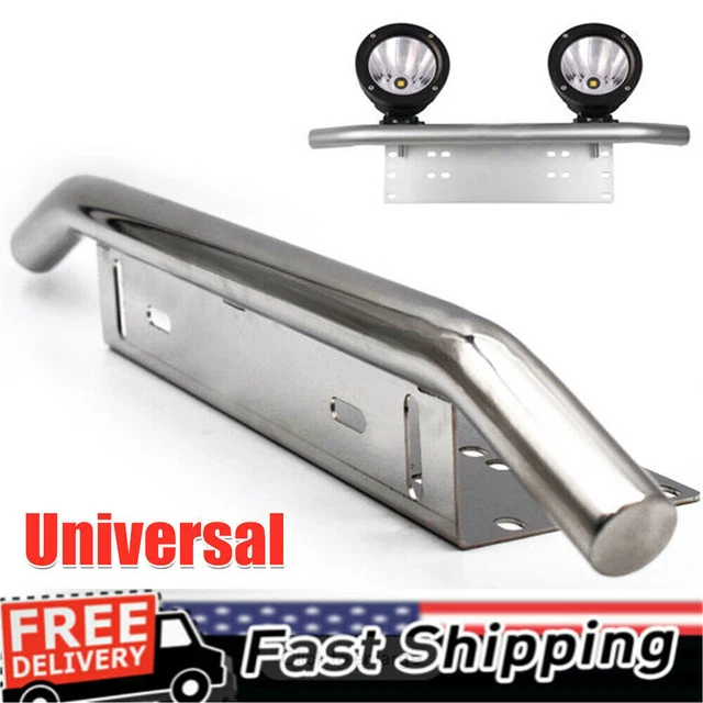 US STOCK Car Bumper License Plate Mounting Bracket Vehicle SUV Truck Universal