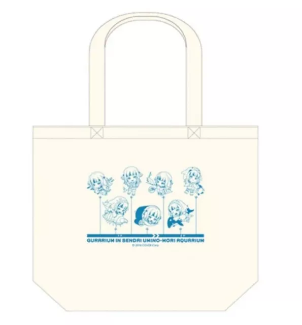 HOLOLIVE EN X Uminomori 2024 Limited Gawr Gura Tote Bag Japan New 68.