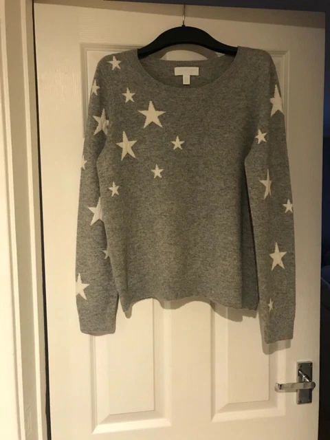 White company sales grey jumper