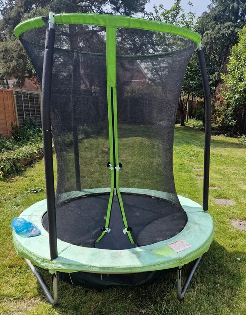 Chad valley 6ft trampoline with folding enclosure outlet
