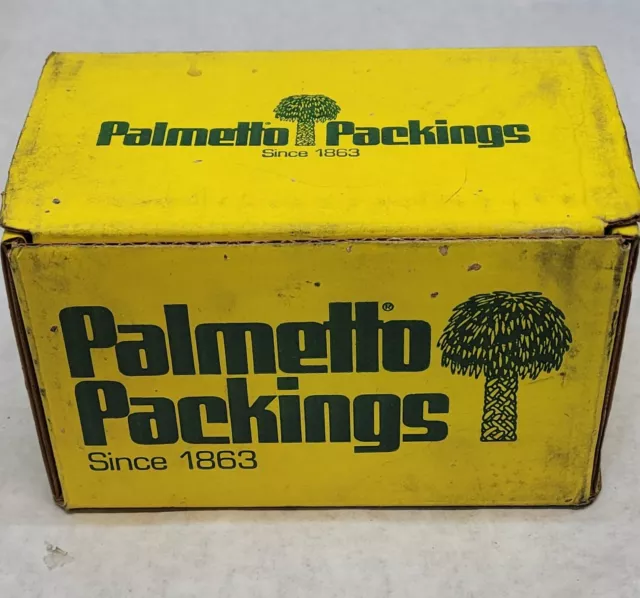 Palmetto 1392  Ptfe Impregnated Fiber  Compression Packing Seal 1/2" Square
