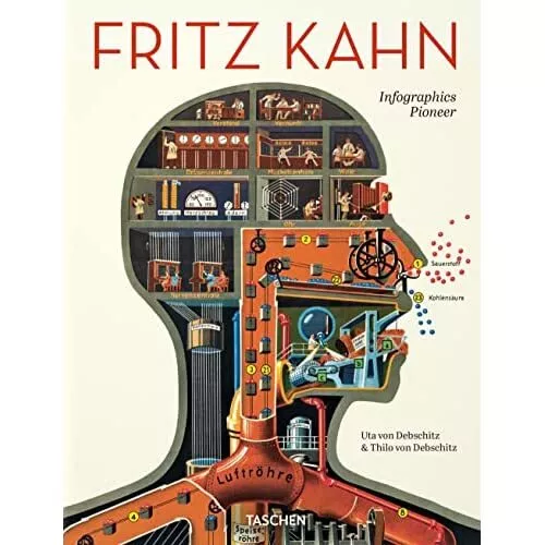 Fritz Kahn. Infographics Pioneer - Hardback NEW Debschitz, Uta