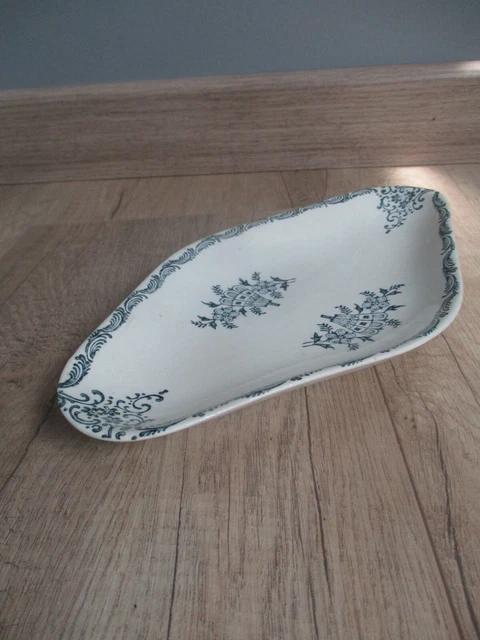 Ravier / Beurrier  petit plat ancien - Terre de Fer St Amand N° 4010 """"