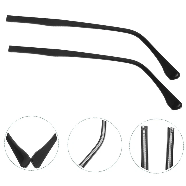 Stanghette Occhiali Ricambio Pezzi Universali, In Lega, Con