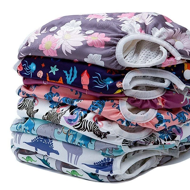 Diaper Cover Baby Swimming Waterproof Cloth Nappy Adjustable Pant Infant Toddler 5