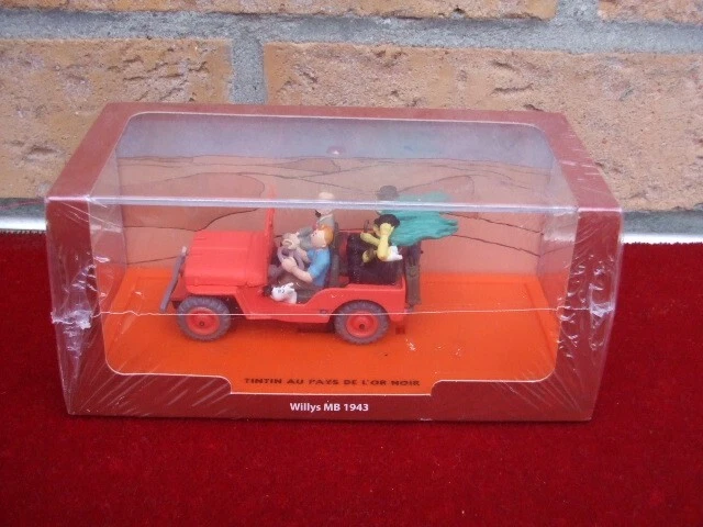 Garage de poche Tintin: La Jeep des Dupondt N°07