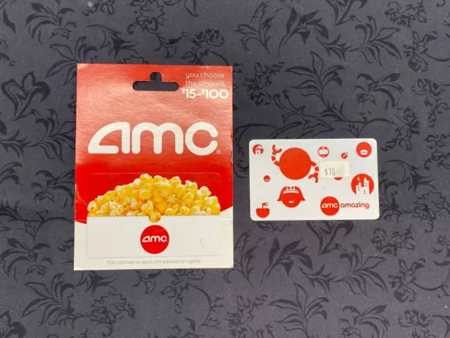 2 Amc Movie Gift Cards (Value $25)