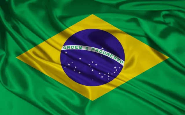 BRAZIL FLAG NEW 3X5ft BRAZILIAN FOOTBALL BANNER better quality satin type
