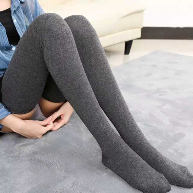 Women Winter Footed Warm Tights Thick Support Opaque Stockings