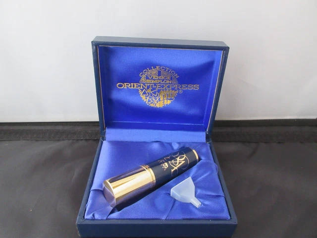 Venice Simplon Orient Express perfume atomiser in presentation box