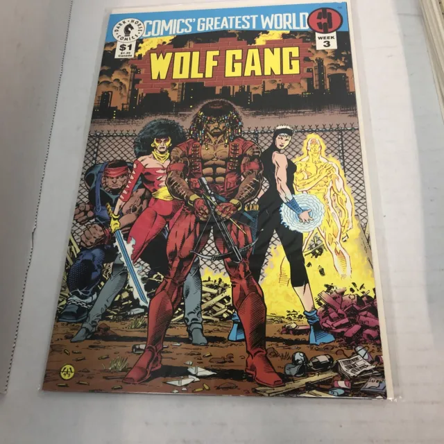 Dark Horse Comics' Greatest World: Wolf Gang #1 Week 3 Comic Book 1993