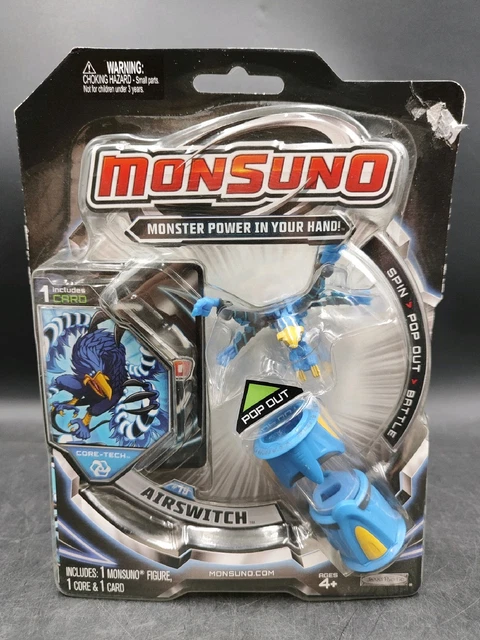 GIOCHI PREZIOSI - Monsuno Core-Tech Team Pack Lock, Longfang, Whipper