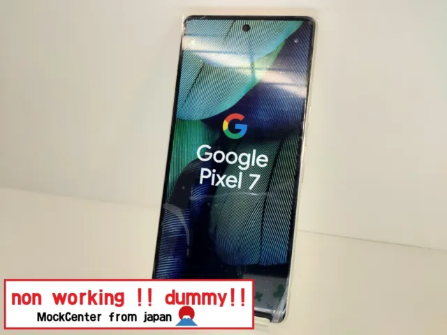 【dummy!】 Google Pixel 7 （color lemon） non-working cellphone