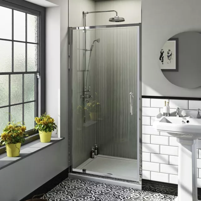 Orchard Winchester traditional 6mm pivot shower door 760mm