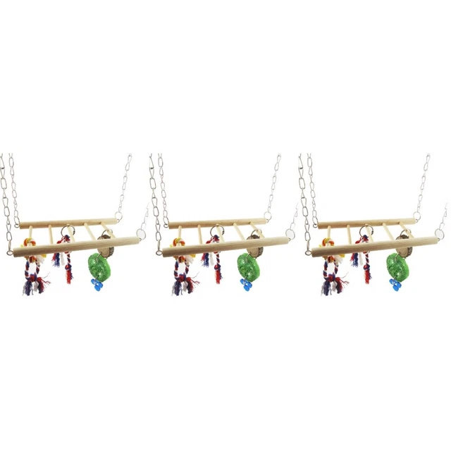 3 stücke Hamster Papagei Klettern Brücke Leiter Swimg Spielplatz Für Ratte Maus