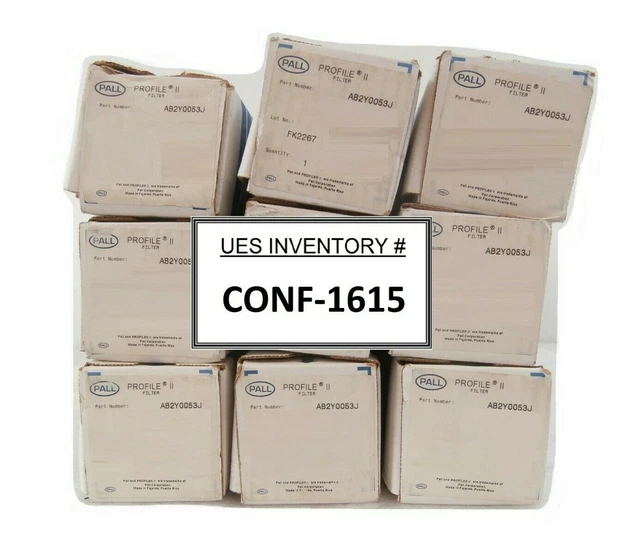 Pall AB2Y0053J Filter Cartridge PROFILE II Reseller Lot of 9 New Surplus Pall AB2Y0053J Filter Cartridge PROFILE II Reseller Lot of 9 New Surplus