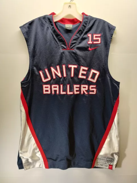 Nike Vince Carter Roswell Rayguns Premium Basketball Jersey #15 Men’s:  Medium