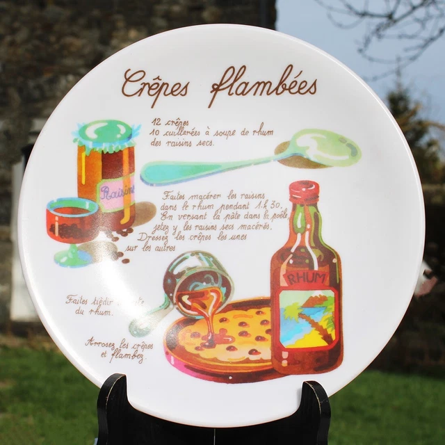 Acan Lot De 6 Assiettes En Plastique De Couleur Blanche Pour