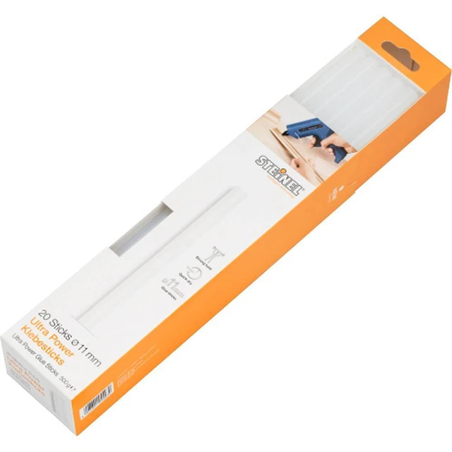 Steinel ULTRA Power Bâtons de colle 11 mm 250 mm transparent 500 g 20 pc(s)