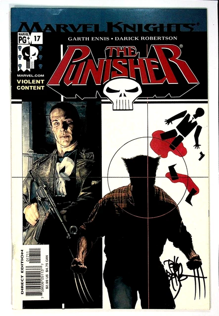 Punisher #17 Vol 4 Signed by Tim Bradstreet Marvel Comics 2001