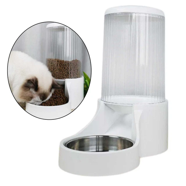 2.7L Automatischer Futterspender für Haustiere Hunde Katze Auto Feeder