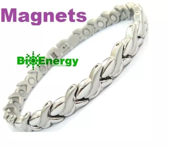 Magnetic Magnet Energy Power Bracelet Health Bio Armband Cuff Arthritis