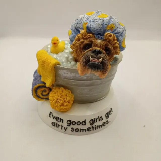 Zelda Wisdom #4866 Even Good Girls Get Dirty Dog In Bath