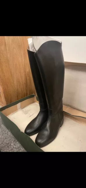 Caldene Reitstiefel - Stiefel Deauville schwarz Soda Größe 5,5 UK