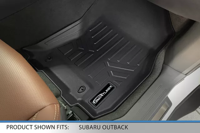 SMARTLINER Custom Fit Floor Mats Liner Set For 2015-2019 Subaru Legacy/Outback 3