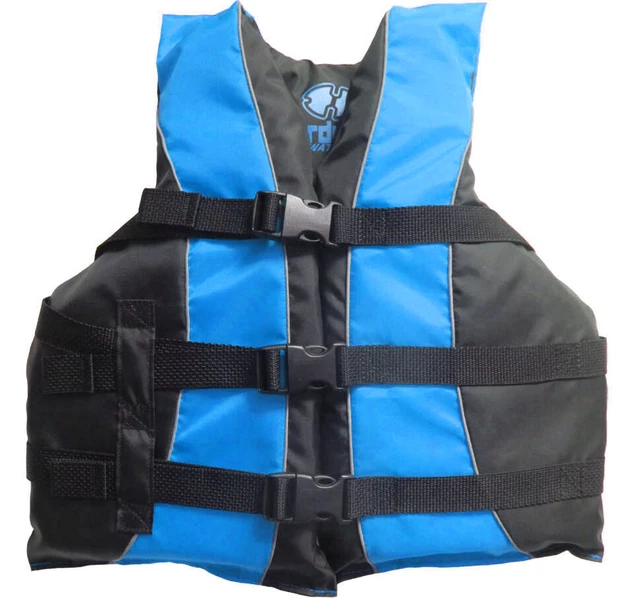 Hardcore life jacket paddle vest; Coast Guard approved Type III PFD life vest