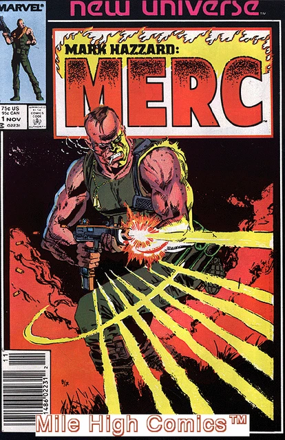 MERC (1986 Series) #1 NEWSSTAND Fine Comics Book