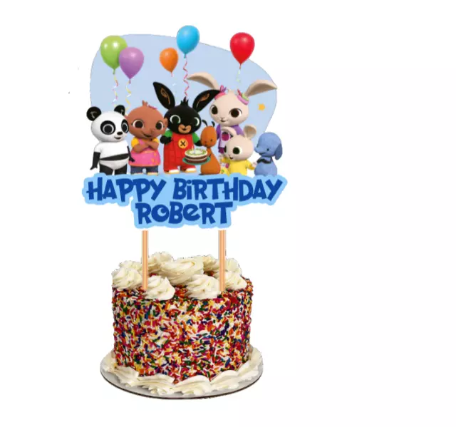 Handmade Edible Sunny Bunnies Inspired, Cake Topper, Birthday, Cbeebies,   -  Sweden